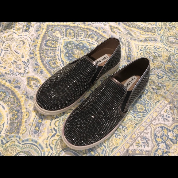 Steve Madden Shoes - Steve Madden Rhinestone Sneakers
